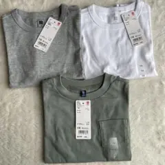 UNIQLO 新品未使用 無地 半袖 Tシャツ