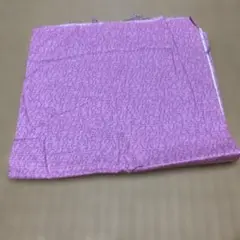 ピンク色の綿100%プリント生地 110cm×0.5m