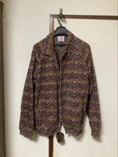 SON OF THE CHEESE ラムレザーコーチジャケット Size L SON OF THE CHEESE - 