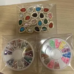 【匿名配送】デコパーツ【3種セット】
