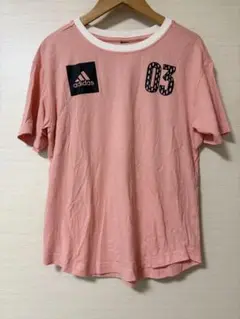 adidas originals ピンク Tシャツ 03 スポーツウェア