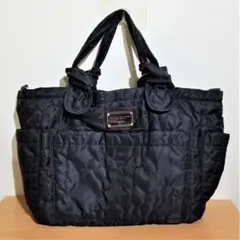 美品 マークジェイコブス 2WAY マザーズバッグ 黒