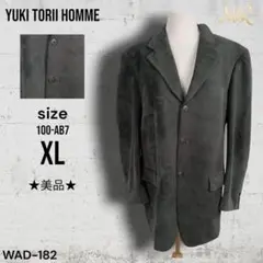 YUKI TORII HOMME　コーデュロイ　テーラードジャケット　美品　XL