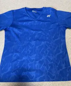 YONEX パターン入りTシャツ Lサイズ 青