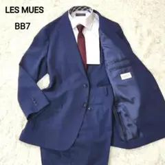 【ほぼ新品】アオキ LES MUES スーツ セットアップ 背抜き 大きいサイズ