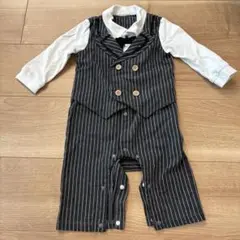 ストライプ柄タキシード 74サイズ