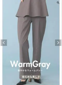 ナインアール rrrrrrrrr プレミアムクラシックパンツ　ウォームグレー S
