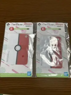 ポケモン 一番くじ E賞 冒険のお供コレクション カードケース　2個