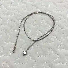 semeno カレンシルバーネックレス 40cm
