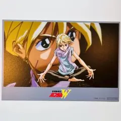 カトル　特典イラストシート　30周年　ガンダムW