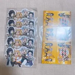 鬼滅の刃 銀だこ コラボ ステッカー 柱