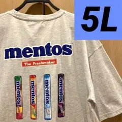 メントス コラボ Tシャツ 大きいサイズ 5Ⅼ