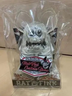 rat fink skull fly secretbase 4個セット BlackBook Toy x Ed Roth's Rat Fink Companion Skull Fly - The