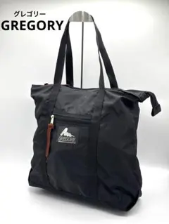 【希少USAタグ】GREGORY グレゴリー トートバッグ ブラック A4