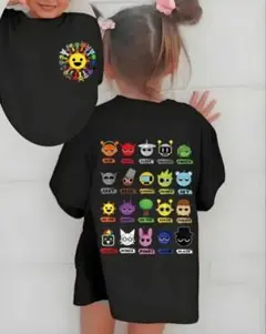 ★新品★スプランキー　Tシャツ　 130　バックプリント 　黒　sprunki