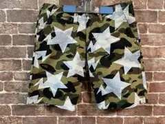 BAPESTA 1st camo yellow ハーフパンツ アベイシングエイプ