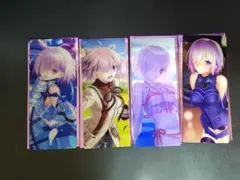 マシュ 編成風カード 4点
