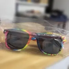 【新品未使用】カラフル サングラス　UVカット
