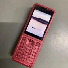 ソフトバンク【Simply 603SI】レッド　ガラケー本体　セイコー