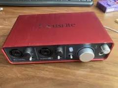 オーディオインターフェイス forcusrite scarlett 2i2