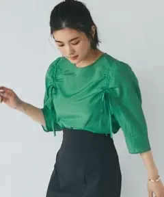 ラブティックボンボン シアードロストスリーブブラウス