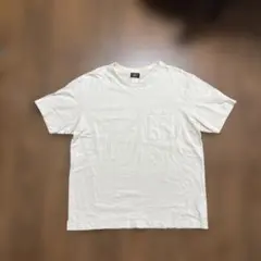 最終価格【美品】RRL ダブルアールエル オフホワイト ポケTシャツ L