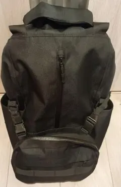 ワークマン　WORKMAN　防水ワールドウォークバックパック　ブラック