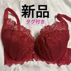 トレンド色赤　ブラジャーH65 新品