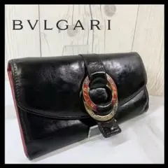 BVLGARI ブルガリ 折り財布 ビーゼロワン レザー ブラック 黒 ビーゼロ