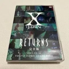 X JAPAN/X JAPAN RETURNS 完全版 1993.12.31〈…