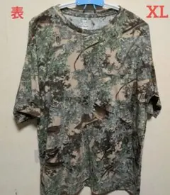KING'S CAMO 迷彩 和柄ポケットTシャツ XL　カモフラ　ミリオタ