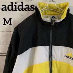 90S adidas アディダス 刺繍ロゴ ナイロンジャケット