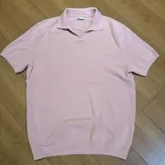 ZARA ポロシャツ ピンク Lサイズ