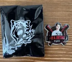 阪神タイガース　FC限定来場記念ピンバッジ大竹選手