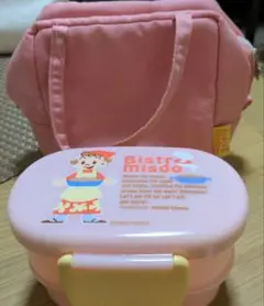 ミスタードーナツ 2段 お弁当箱 ピンク