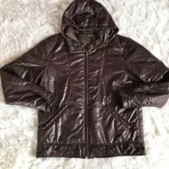 Paul Smith ポールスミス フード付ダウンジャケット　Mサイズ　ブラウン