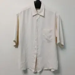 ライト リネンタッチ リラックスフォルム テーパードシャツ