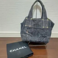 CHANEL☆シャネル☆スパークリングデニム☆トートバッグ☆デカココ