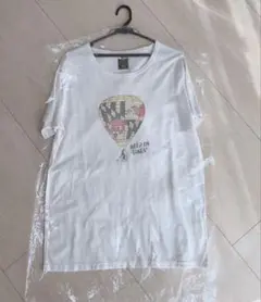 ジプシーアンドサンズ　KEEP ON BIKEN' 気球 Tシャツ　ホワイト　白