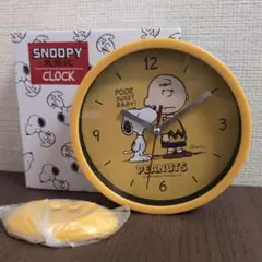 SNOOPY 掛時計 チャーリー・ブラウン