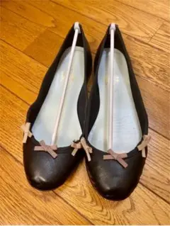 TOCCA リボン付きバレエシューズ chacottコラボ 24cm