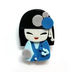 アクリルブローチ