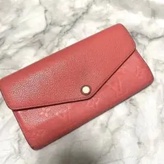 【良品】LV ルイヴィトン モノグラムアンプラントポルトフォイユサラ 長財布