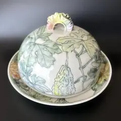 陶器製　チーズ、バターディッシュ