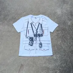 "セール中" カメラ好き必見 00s フルーツオブザルーム カメラTシャツ