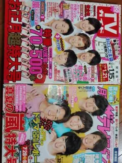嵐表紙　TVガイド & 月刊ザテレビジョン