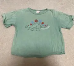 petit main プティマイン　恐竜プリント Tシャツ 100cm