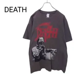 【DEATH】レプロシー アルバムジャケット バンドTシャツ A-3664