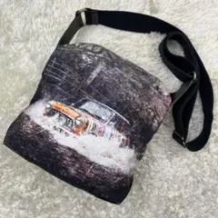 希少 ポールスミス ミニクーパー ショルダーバッグ キャンバス × レザー