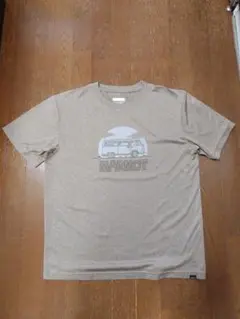 Marmot ベージュ Tシャツ Lサイズ